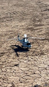 Flying the RC E2 UH-1 Venom! This quickly has became my favorite helicopter in the hangar. Details and sounds are outstanding. #rchelicopter #rcheli #uh1 #venom #radiocontrol #remotecontrol #rchobby #rc | Mach3RC