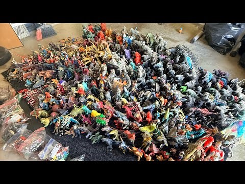 700+ Godzilla & Ultraman Collection Walkthrough | 12 Cases + Full Kaiju Walls
