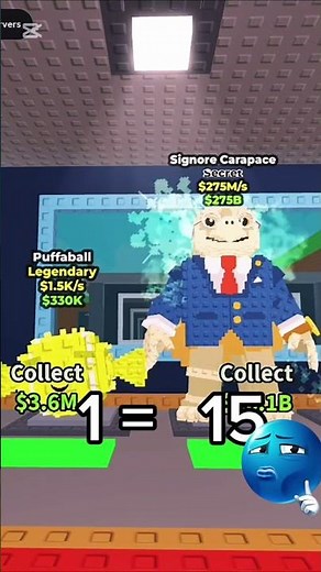 Real value off puffball ! 🤯 #roblox #stealabrainrot #humour #gaming