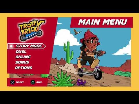 Trotty Tricky - The Main Menu !