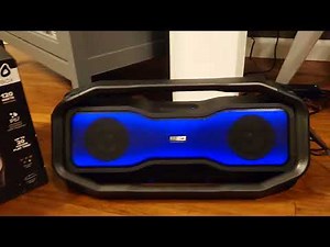 First Look! The Brand New Altec Lansing Rockbox XL 2.0 Bluetooth Speaker Boombox