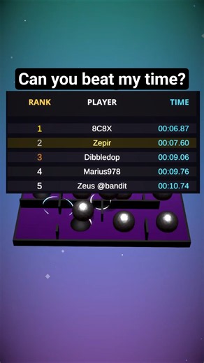 Can you beat my time in this level of Patience Balls? #games #indiegame #gaming