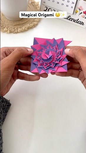 Origami curlicue tutorial | Kinetic origami | Art beats