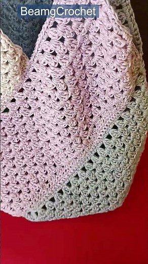 Bolso a Crochet paso a paso en español