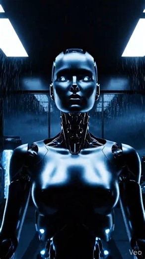 IAI Robot Girl Activated in Secret Lab 🧊🔥 #space #universe #movie