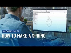 SOLIDWORKS Tech Tip: How to Make a Spring in SOLIDWORKS