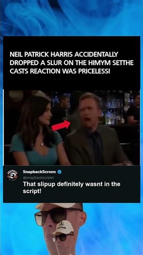 Neil Patrick Harris couldn't hide his excitement! 🤯 HIMYM Behind the Scenes