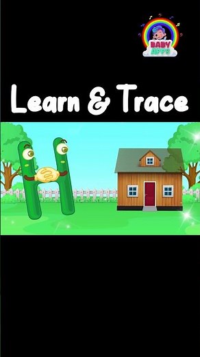 Learn Letter H ✏️ | Tracing, Phonics & Words for Kids | BabyApps ABC Learning