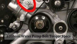 5.7 Hemi Water Pump Bolt Torque Specs - Truck Guider