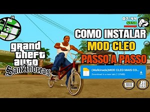 HOW TO INSTALL MOD CLEO FOR GTA SAN ANDREAS ANDROID!