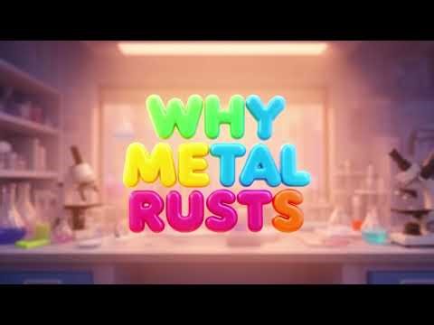 Why Metal Rusts Explained in 30 Seconds | Easy Science for Kids