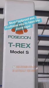 Most Foolproof and Profitable way to fabricate countertops! #kitchendesign #kitchen #countertops #stoneindustry | Poseidon Industries, Inc.