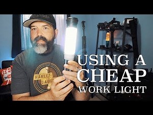 Using Work Light LEDs for Your Videos!