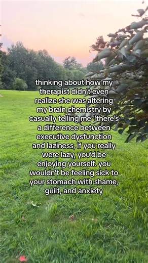 let's talk about executive dysfunction; because it's often mistaken for lazines.. | 100 Anxiety Tips
