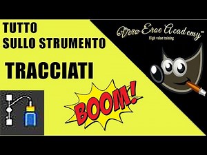 TUTTO SULLO STRUMENTO TRACCIATI IN GIMP !!! SPETTACOLO
