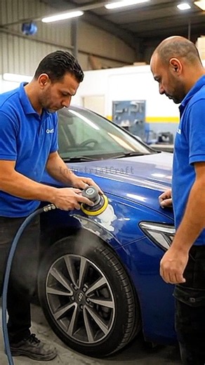 Deeply Crushed Car Fender Gets a Perfect Repair! 😱🔧 | Satisfying Car Restoration