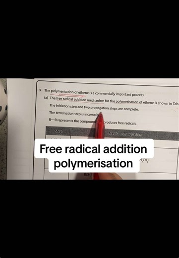 Free Radical Addition Polymerisation Explained