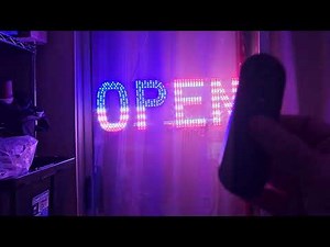 LED Open Signs for Business