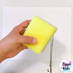 125K views · 193 reactions | Sponge chick art  | Zippi Kids Corner | Facebook