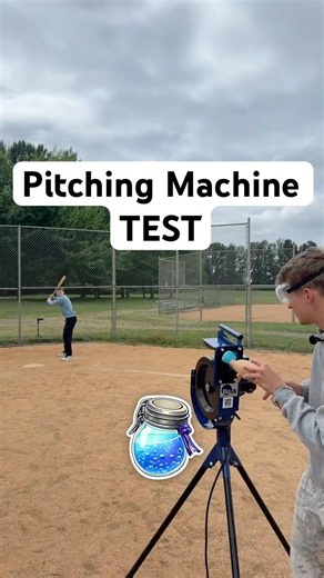 Will it Pitch out of a Pitching Machine? | Fruit, Cans and Bottles