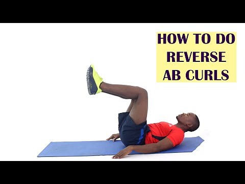How to Do Reverse Ab Curls Correctly