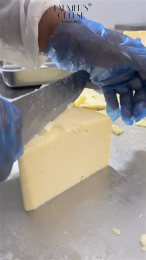 2.7K views · 12 reactions | Watch the mesmerizing process of cutting Parmesano into perfect triangle pieces! 燎✨ #Parmesano #CheeseCutting #SatisfyingVideos #CheeseLovers #ArtisanalCheese #FoodArt #HandcraftedCheese #CheeseMaking #Foodie #CheesePerfection #farmerscheesemaking | Farmers Cheese Making | Facebook