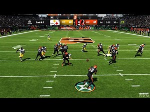 Madden NFL 22 - Pittsburgh Steelers ​vs Cincinnati Bengals ​- Gameplay (PS5 UHD) [4K60FPS]