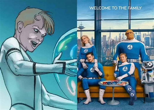 Primera imagen de Franklin Richards en Los Cuatro Fantásticos (2025) | Marvel | Cinemascomics.com