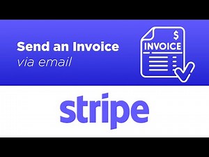 Send an invoice via email using Stripe