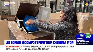 À Lyon, les bornes à compost font leur chemin, un an après leur implantation | BFM Lyon | Facebook