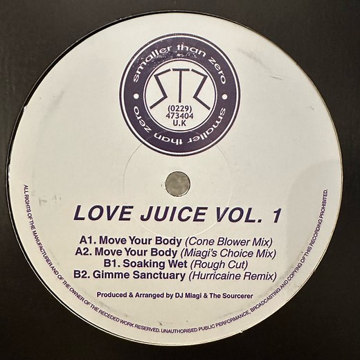Smaller Than Zero - Love Juice Vol. 1.