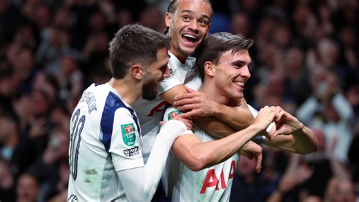 Tottenham Hotspur 1-1 Wolves: Palhinha saves point for misfiring Spurs in stoppage time