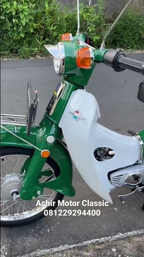 Honda C70 Hijau Original