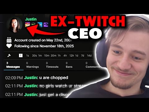 CO-FOUNDER of Twitch joined my chat and called me UGLY?!