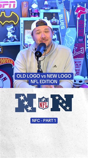 1/2: Happy #SuperBowl weekend! Are these new #NFL logos better than their retro versions?