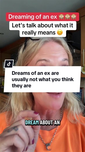 If you find yourself having dreams about an ex then here's what that really means #dreaminterpretations #dreammeaning #dreamingfreedom #dreaminterpreter #dreams