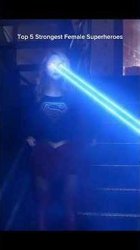 “Top 5 Strongest Female Superheroes 👑”#Marvel #DC #Superheroes #Ranking #Shorts