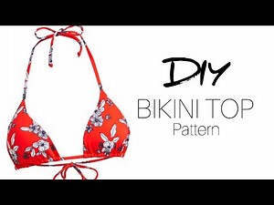 How to make Bikini top Pattern
