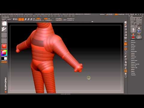 Principes de bases des Zsphères | Les fondamentaux ZBrush 4R7