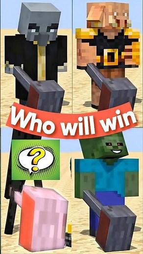 Hammer Game Strength Test – Who Hits the Hardest? #minecraft #roblox