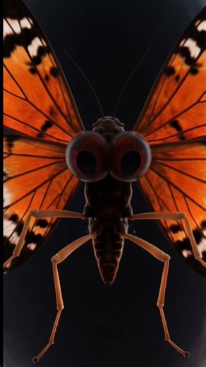 The Hidden Step Inside a Butterfly's Chrysalis | #butterfly #natureshorts
