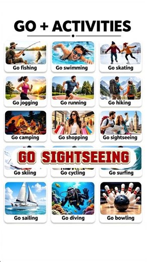 Go + Activity Collocations