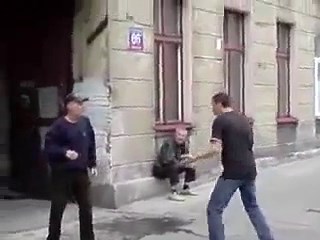 Bully Shxt: Old Man Beats Up Bully After Draping Him Up!