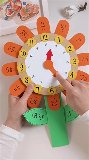 paper crafts creator on Instagram: "Step-by-Step DIY Flower Clock Craft #FlowerClock #DIYClock #CreativeCrafts #HomeDecor #KidsDIY #EasyCrafts #FunWithFlowers #HandmadeClock #SpringDecor #DIYProject"
