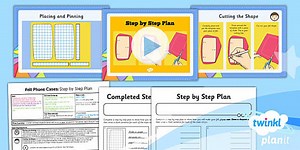 D&T: Felt Phone Cases: Step by Step Plan UKS2 Lesson Pack 5