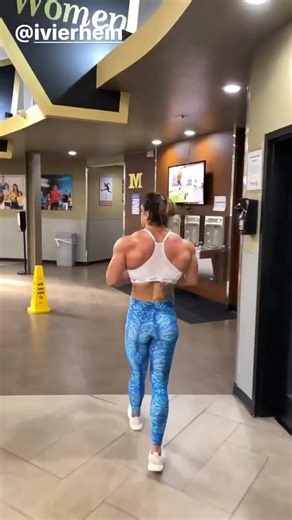 Insane Muscle Gains! 💪 Massive Female Bodybuilder Walk