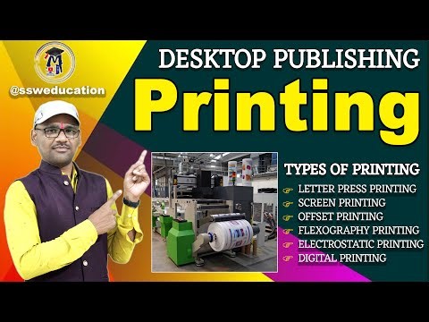 What is Printing | Types of Printing technique | Offset Printing | Working of Offset Printing Press