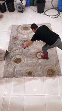 Satisfying Dirty Carpet Cleaning Transformation 🤯 | Deep Cleaning ASMR #shorts