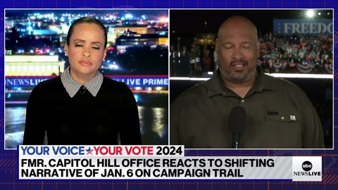 Former Capitol Police Officer Christopher Dunn on Harris’ message of unity