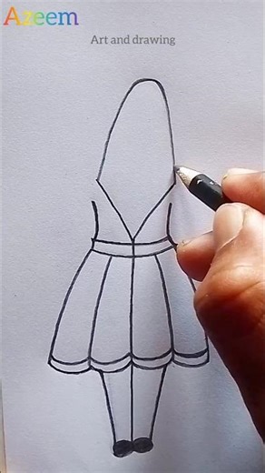 Drawing a girl Y letter ❤️ #art #draw #colour #satisfying #azeemartanddrawing #shorts